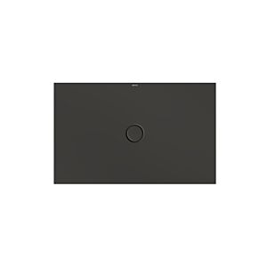 Bette BetteFloor surface 1671-401PLUS, T1 120x75cm, glaze, Mini -tub support, anthracite