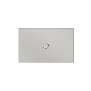 Bette BetteFloor shower surface 1671-410T1 120x75cm, Mini tub support, silver