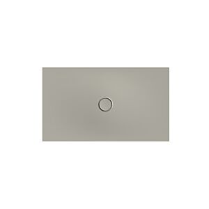 Bette BetteFloor Duschfläche 1672-416T1 120x70cm, Mini-Wannenträger, stone