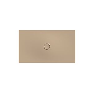 Bette BetteFloor 1672-425PLUS, T1 120x70cm, glaçure, Mini -support de baignoire, grège