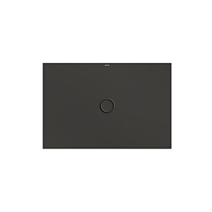 Bette BetteFloor Duschfläche 1681-401PLUS,T1 120x80cm, Glasur, Mini-Wannenträger, anthracite