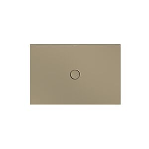 Bette BetteFloor surface 1681-417PLUS, T1 120x80cm, glaze, Mini -tub support, hazel