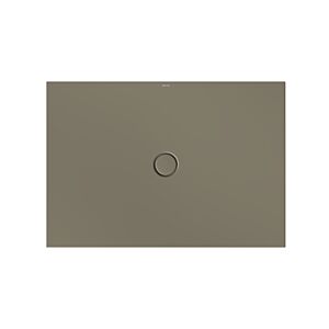 Bette BetteFloor Duschfläche 5791-404PLUS,T1 130x90cm, Glasur, Mini-Wannenträger, graphite