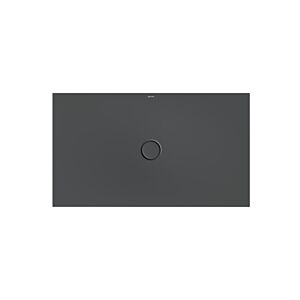 Bette BetteFloor zone de douche 5797-400AE 130x75cm, antidérapant / Pro , corbeau