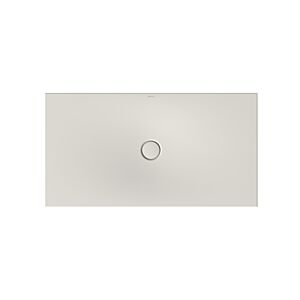 Bette BetteFloor shower area 5802-423PLUS, T1 140x75cm, glaze, Mini -tub support, flax