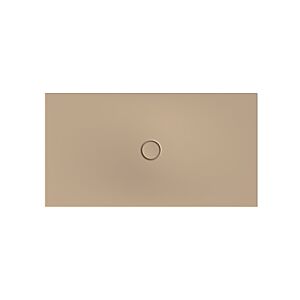 Bette BetteFloor Duschfläche 5802-425PLUS,T1 140x75cm, Glasur, Mini-Wannenträger, greige