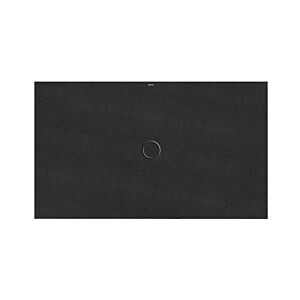 Bette BetteFloor shower surface 5817-790T1 170x100cm, Mini bath support, Midnight