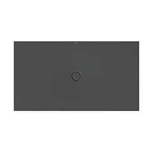 Bette BetteFloor zone de douche 5818-400AE 180x100cm, antidérapant / Pro , corbeau