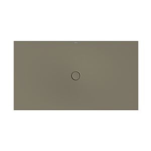 surface de douche Bette BetteFloor 5818-404T1 180x100cm, support de baignoire Mini , graphite