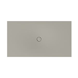Bette BetteFloor 5818-416PLUS, T1 180x100cm, glaçure, Mini -support de baignoire, pierre