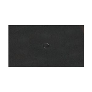 Bette BetteFloor shower surface 5818-790PLUS 180x100cm, glaze, Midnight