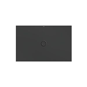surface de douche Bette BetteFloor 5836-402T1 140x90cm, support de baignoire Mini , ardoise