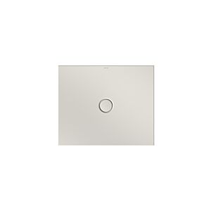 Bette BetteFloor surface de douche 5841-423T1 90x75cm, Mini support de bain, lin