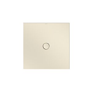Bette BetteFloor surface de douche 5931-001PLUS 90x90cm, glaçure, pergamon