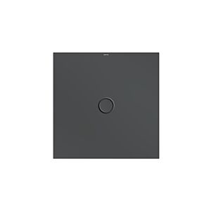 Bette BetteFloor zone de douche 5931-400T1 90x90cm, support de bain Mini , corbeau