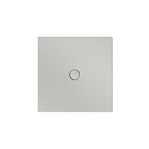 Bette BetteFloor shower area 5931-410T1 90x90cm, Mini tub support, silver