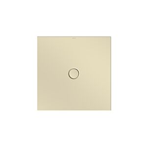 Bette BetteFloor zone de douche 5931-441PLUS 90x90cm, glaçure, crème
