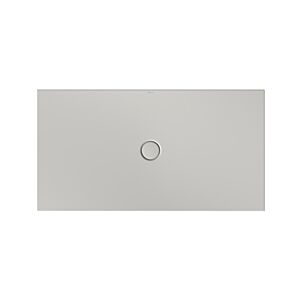 Bette BetteFloor Duschfläche 5937-410AE 150x80cm, Antirutsch/Pro, silver