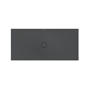 Bette BetteFloor Duschfläche 5938-400AE 150x70cm, Antirutsch/Pro, raven