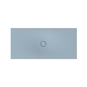 Bette BetteFloor Duschfläche 5938-418PLUS,T1 150x70cm, Glasur, Mini-Wannenträger, Blue Satin