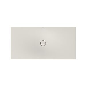 Bette BetteFloor zone de douche 5939-423PLUS 150x75cm, glaçure, lin