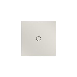 Bette BetteFloor shower area 5941-423PLUS, T1 100x100cm, glaze, Mini -tub support, flax