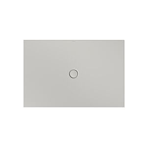 Bette BetteFloor Duschfläche 5946-410T1 150x100cm, Mini-Wannenträger, silver