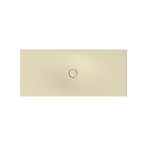 Bette BetteFloor Duschfläche 5948-441PLUS,T1 160x70cm, Glasur, Mini-Wannenträger, cream