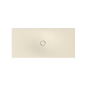 Bette BetteFloor surface de douche 5949-001PLUS 160x75cm, glaçure, pergamon