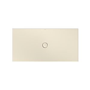 Bette BetteFloor surface de douche 5957-001PLUS 160x80cm, glaçure, pergamon