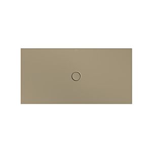 Bette BetteFloor Duschfläche 5957-417AE,T1 160x80cm, Antirutsch/Pro, Mini-Wannenträger, hazel