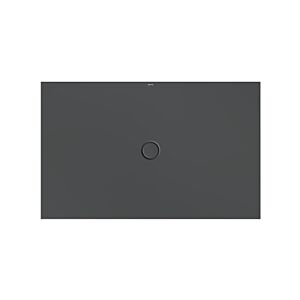 Bette BetteFloor Duschfläche 5969-400T1 160x100cm, Mini-Wannenträger, raven