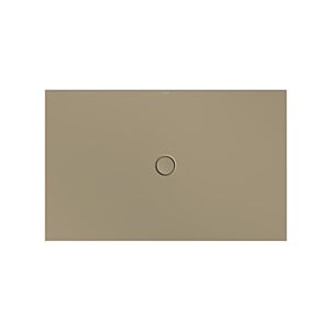 Bette BetteFloor zone de douche 5969-417PLUS, T1 160x100cm, glaçure, Mini -support de baignoire, noisette