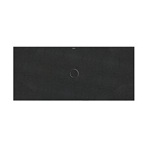 Bette BetteFloor Duschfläche 5981-790PLUS,T1 180x80cm, Glasur, Mini-Wannenträger, Midnight