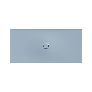 Bette BetteFloor surface de douche 5989-418PLUS 170x80cm, glaçure, Blue satin