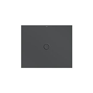 Bette BetteFloor Duschfläche 8661-400AE 120x100cm, Antirutsch/Pro, raven