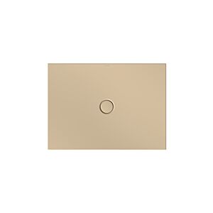 Bette BetteFloor Duschfläche 8731-003PLUS,T1 110x80cm, Glasur, Mini-Wannenträger, bahamabeige