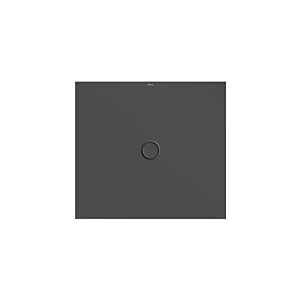 surface BetteFloor Bette match0 8735-400AE, T1 110x100cm, antidérapant/ Pro , support de bain Mini , corbeau