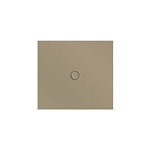 Bette BetteFloor shower area 8735-417PLUS 110x100cm, glaze, hazel