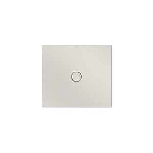 Bette BetteFloor zone de douche 8751-423PLUS, T1 90x80cm, glaçure, Mini -support de baignoire, lin