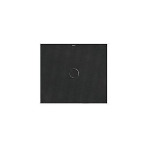 Bette BetteFloor surface de douche 8751-790PLUS 90x80cm, glaçure, Midnight