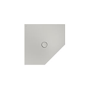 Bette BetteFloor Caro zone de douche 7191-410 argent, 90x90cm