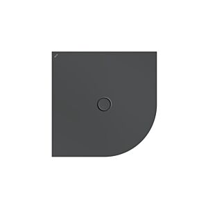 Bette BetteFloor Corner shower area 5451-400AE anti-slip / Pro , raven, 100x100cm