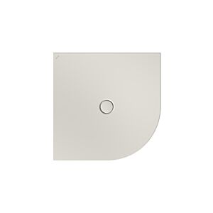 Bette BetteFloor Corner shower area 5451-423AE anti-slip / Pro , flax, 100x100cm