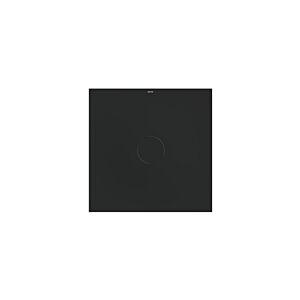 Bette BetteAir Duschfliese 7350-035PLUS 900 x 900 mm, ebony, Rechteck, glasierter Titan-Stahl