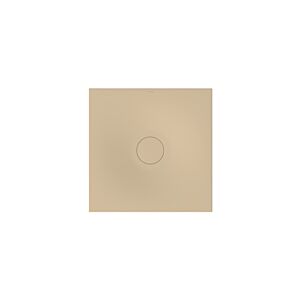 Bette BetteAir Duschfliese 7350-003PLUS,T2 900 x 900 mm, bahama beige, Rechteck, glasierter Titan-Stahl, mit Minimum-Täger