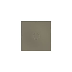 Bette BetteAir tile 7350-404T2 900 x 900 mm, graphite, rectangle, glazed titanium steel, with minimum carrier