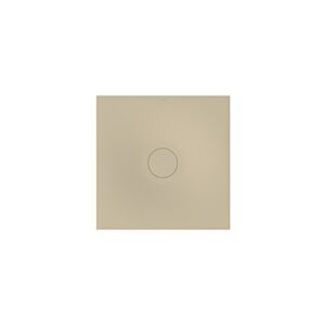 Bette BetteAir Duschfliese 7350-424PLUS,T2 900 x 900 mm, sand, Rechteck, glasierter Titan-Stahl, mit Minimum-Täger