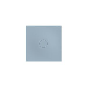 Bette BetteAir tile 7350-418T2 900 x 900 mm, blue satin, rectangle, glazed titanium steel, with minimum support