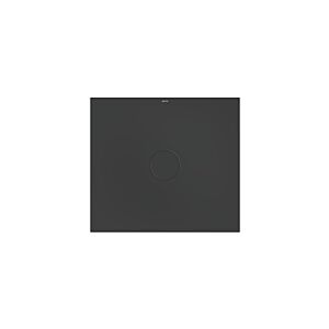 Bette BetteAir tile 7351-402T2 1000 x 900 mm, slate, rectangle, glazed titanium steel, with minimum support